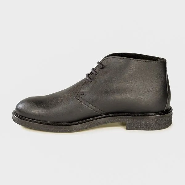 Fairticken Fairticken Vegane Desert Boots Alentejo mit leichter Fütterung, Schwarz, – Produktbild 3 von 4