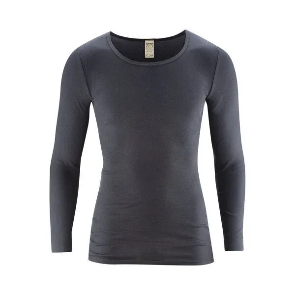 Living Crafts Living Crafts Langarm-Shirt - JOHAN, Navy graphite, – Produktbild 3 von 3