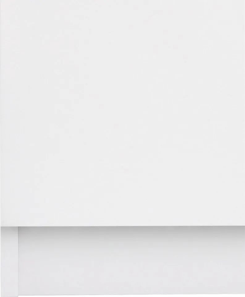 Home affaire Kommode Naia, abgerundete Schubladenkanten auf Metallgleiter, Breite 80,2 cm, Weiß, – Produktbild 5 von 5