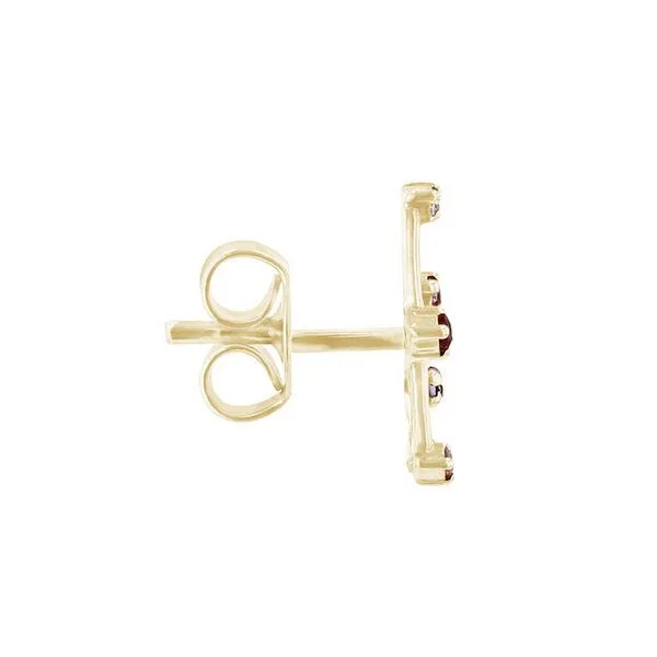 Eppi Eppi Goldener Ohrring mit Sternzeichen Sagittarius, Gold, – Produktbild 2 von 2