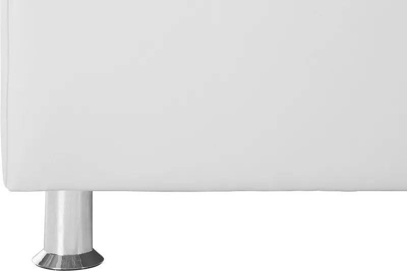 COLLECTION AB Boxspringbett LONDON inkl. Bonnell-Federkernmatratze H2, mit Topper, Kissen & LED, 90/140/180 cm x 200 cm, Schwarz|weiß, – Produktbild 5 von 8