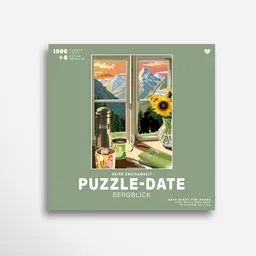 DEINE ZWEISAMKEIT DEINE ZWEISAMKEIT PUZZLE-DATE - BERGBLICK | FÜR PAARE – Produktbild 1 von 1