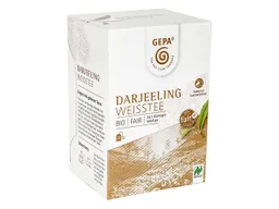 gepa GEPA Weißer Bio-Tee Darjeeling, 20 x 2 g – Produktbild 1 von 1