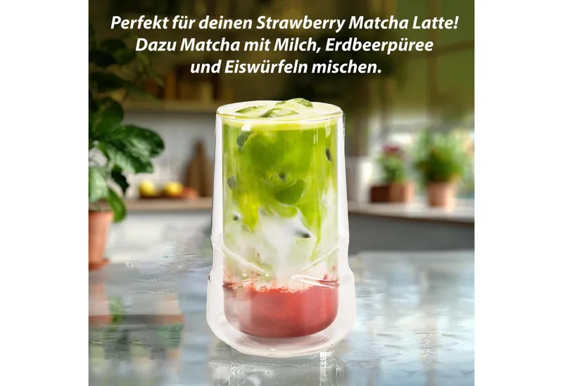 Kemes Tee Matcha Pulver Ceremonial Grade ideal zum Trinken für Matcha-Getränke, 1 x (Packung, Matcha Pulver in BIO-Qualität) – Produktbild 5 von 5