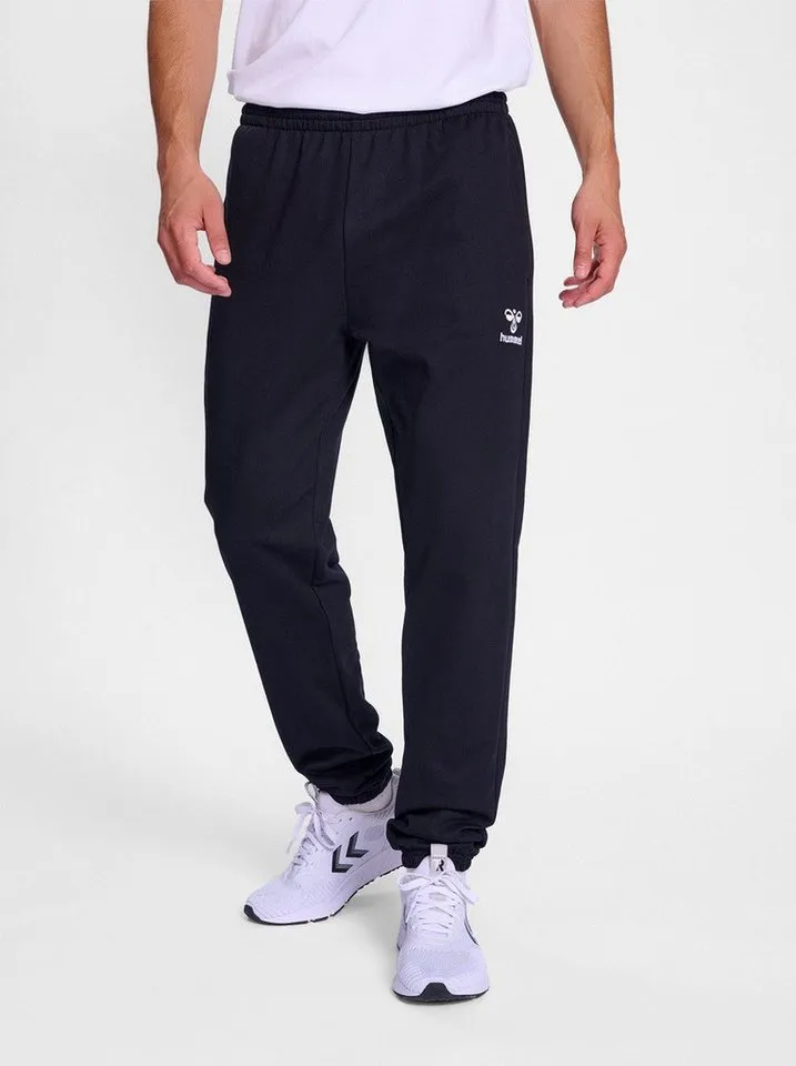 Hummel Hummel Sweatpants Freizeithose hmlGO 2.0 (weicher Sweatstoff) lang schwarz Herren, Schwarz, – Produktbild 5 von 5