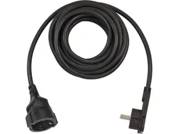 Brennenstuhl brennenstuhl Verlängerungskabel mit Flachstecker, schwarz, 5 m – Produktbild 1 von 1
