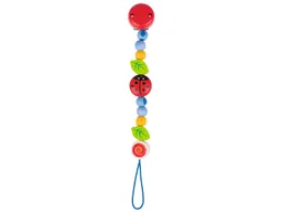 goki baby goki baby Schnullerkette Marienkäfer aus Holz "soft colors" 21 cm – Produktbild 1 von 1