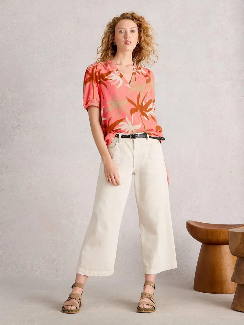White Stuff White Stuff Bluse Elisa, Rosa multi, – Produktbild 2 von 4