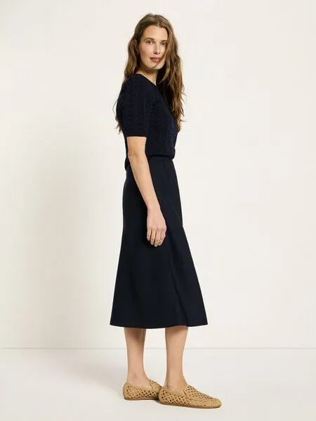 LANIUS LANIUS Midirock aus TENCEL, Midnight, – Produktbild 2 von 4