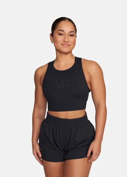 Golds Gym Gold's Gym kurzes Top „Laura“, Schwarz, – Produktbild 1 von 4