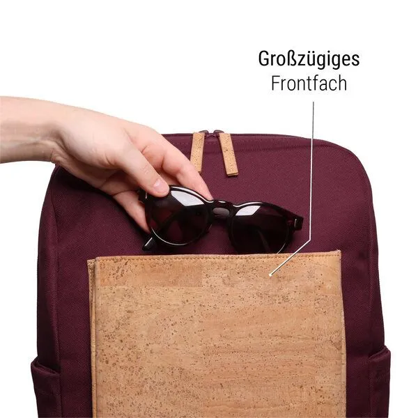 Sperling Sperling "Ready" 2-in-1 Rucksack mit Flap, Robin cream (rot), – Produktbild 4 von 4