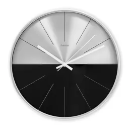 Hama Hama Wanduhr "Sizilien", Quarzuhr, ohne Ticken, analog, Ø 30 cm – Produktbild 1 von 1