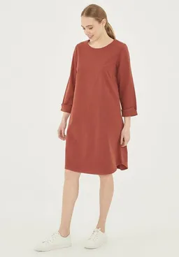 ORGANICATION ORGANICATION Garment Dyed Kleid aus TENCEL Lyocell-mix – Produktbild 1 von 1