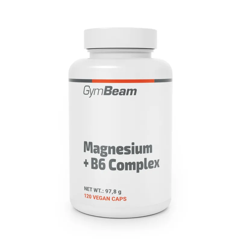 GymBeam GymBeam Magnesium + B6-Komplex 120 Kapseln – Produktbild 1 von 1
