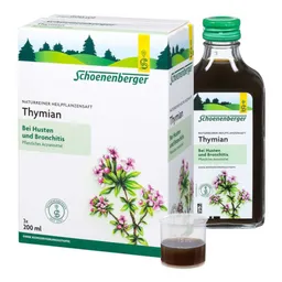 Schoenenberger Schoenenberger Naturreiner Heilpflanzensaft Thymian – Produktbild 1 von 1