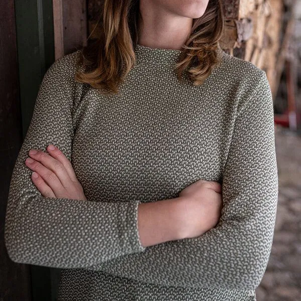 Bleed Bleed Wormseeker Pullover Damen Oliv – Produktbild 2 von 4