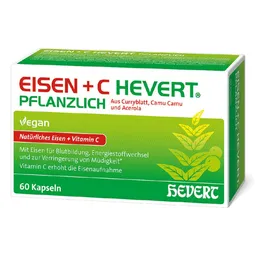 HEVERT Eisen+C Hevert Pflanzlich Kapseln – Produktbild 1 von 1
