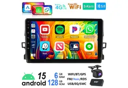 ESSGOO 6+128G DAB+ Autoradio Für Toyota Auris 2006-12 Android 15 Carplay GPS Autoradio (RDS, 6GB+128GB, 4G LTE, FM, AM, DAB+ (optional), ASP, Carplay Android Auto Bluetooth EQ USB GPS Navi WIFI Touchscreen) – Produktbild 1 von 1