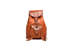 hecho. hecho. Lederrucksack "Carla“ – Produktbild 1 von 1