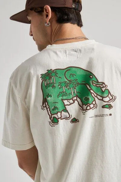 Trendsplant Trendsplant Island T-Shirt Marshmallow, Blau, – Produktbild 1 von 4
