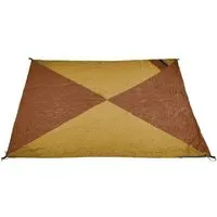 Ticket to the Moon Ticket to the Moon faltbares Strandtuch "Travel Blanket" aus schnelltrocknender Fallschirmseide, Sand/copper, – Produktbild 1 von 2