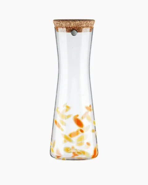 Sonnenglas Sonnenglas® Light Carafe Lichtkaraffen, C1 1000ml orangene sprenkel, – Produktbild 1 von 1