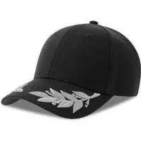 Atlantis Headwear Atlantis Headwear Damen / Herren Cap Kappe Cappy Muster Winner Lorbeerblätter auf Schirm, Schwarz, – Produktbild 1 von 1