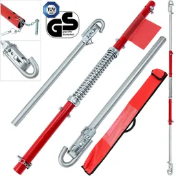 Casaria® Casaria monzana Sicherheits-Abschleppstange 2t 3-tlg. mit Feder – Produktbild 1 von 1