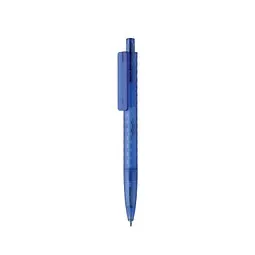 XD Collection X3 Frosted-Pen aus GRS recyceltem PC, blau – Produktbild 1 von 1