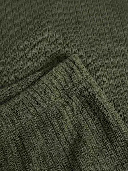 Rotholz Rotholz Gerippte Hose aus Bio Baumwolle, Moss green (grün), – Produktbild 2 von 2