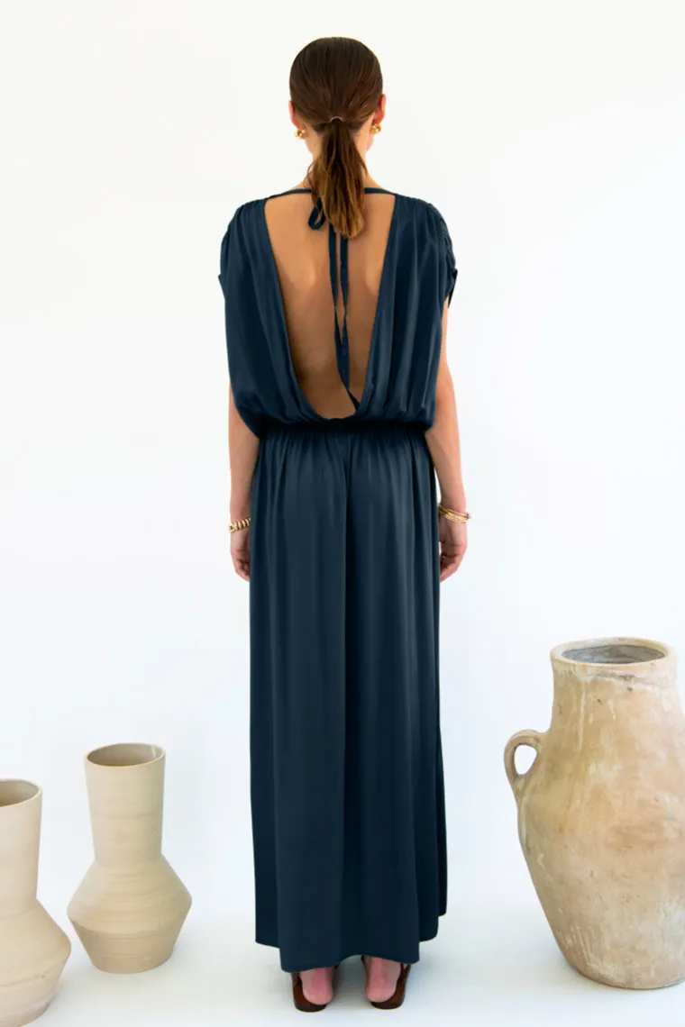 Neu Nomads Neu Nomads Damen vegan Kleid Natalia Mitternacht, Extra dunkelblau, – Produktbild 2 von 2