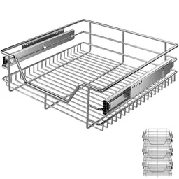 Casaria® Teleskopschublade 3er-Set 50cm Schrankbreite Außenmaß – Produktbild 1 von 1