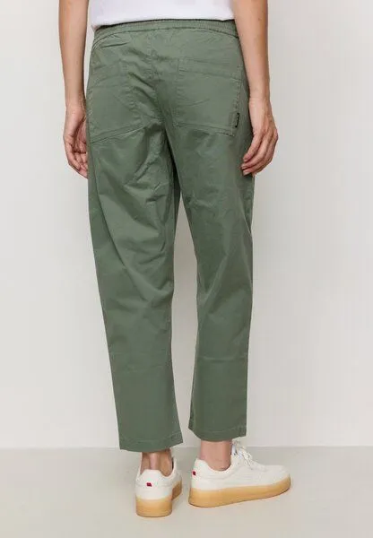 recolution Damen Jogg Chino aus Bio-Baumwoll Mix - KALE - recolution, Khaki (grün), – Produktbild 4 von 4