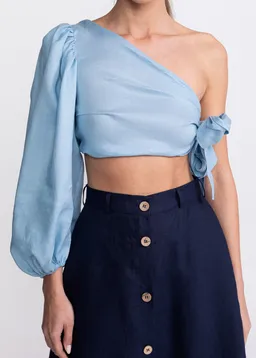 De IONESCU De IONESCU Damen vegan Crop Top Daia – Produktbild 1 von 1