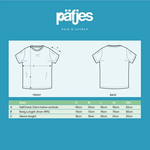 päfjes päfjes Bus Freiheit Vanlife - Fair gehandeltes Männer T-Shirt - Slub, Blau, – Produktbild 1 von 3