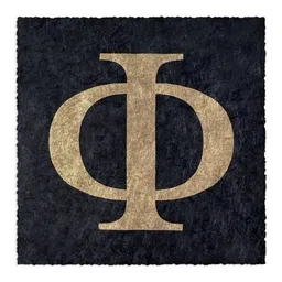 Veskor Cassiopeia Veskor Cassiopeia PHI Heilige Geometrie Linoldruck | 16 × 16 cm | Gold auf Schwarz – Produktbild 1 von 1