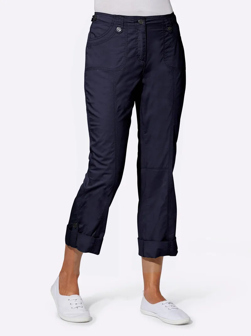 Witt Baumwollhose, Marine, – Produktbild 1 von 3