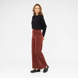 WiDDA Widda Damen vegan Hose Marlene Style Glen Terra – Produktbild 1 von 1