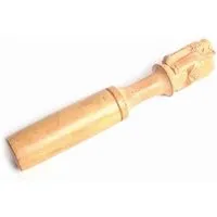 El Puente El Puente Klöppel für Klangschalen "Hatti" | Fair Trade & Handmade aus Nepal, Braun, – Produktbild 1 von 1