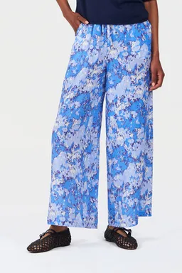 KOMODO KOMODO Damen vegan Hose Aria Wide Leg Acid Blue – Produktbild 1 von 1