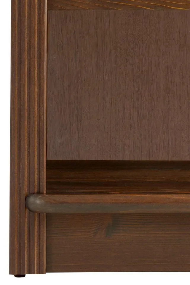 OTTO home Standregal Riga Bücherregal Regal Breite/Tiefe 40/29 cm, aus massiver Kiefer, FSC®-zertifiziert, Braun, – Produktbild 5 von 8