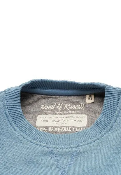 Band of Rascals Band of Rascals Basic Sweat, Arctic-blue, – Produktbild 3 von 4