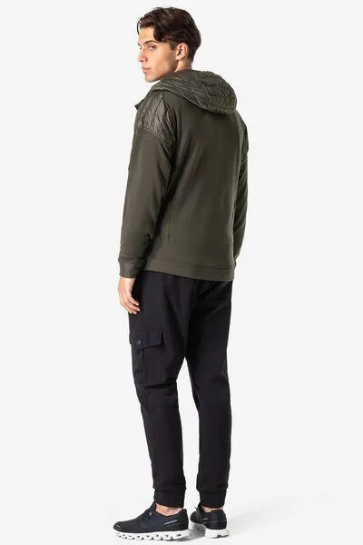 Super.Natural Super.Natural Sportjacke M Warm Up Aloof Jacket Merino Jacke mit Primaloft Bio Softshell, Black ink, – Produktbild 3 von 4