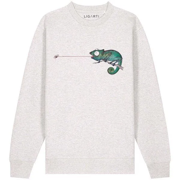 LIGARTI Pullover – Fliegenfänger – LIGARTI Tiermanufaktur, Altrosa, – Produktbild 2 von 3