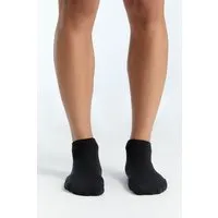 Evermind Evermind Unisex Sockchen, Schwarz (3er Pack) - G61101 – Produktbild 1 von 1