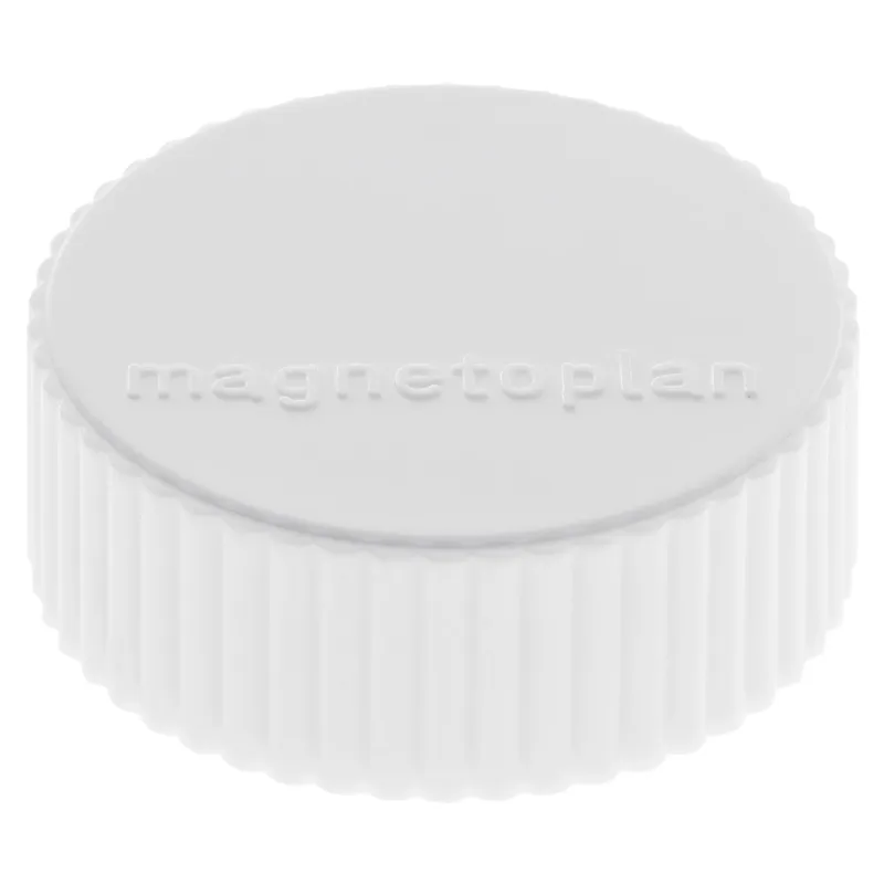 magnetoplan 10 magnetoplan Magnete 'Discofix magnum' weiß – Produktbild 1 von 4