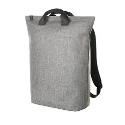 Halfar Laptop-Rucksack EUROPE, hellgrau meliert, Hellgrau, – Produktbild 1 von 1
