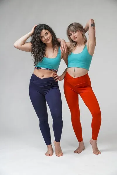 YogiLiebe YogiLiebe Yoga double wende Bra "Pushpa" aus Bio-Baumwolle, Aqua mint-flower, – Produktbild 1 von 3