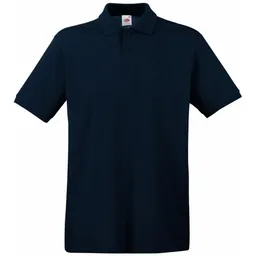 Fruit Of The Loom Fruit of the Loom Cotton Classics-16.3218 Piqué Polo  Gr. S deep navy – Produktbild 1 von 1