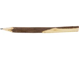Memo Astbleistift mit Rinde aus Holz, FSC, naturbelassen, 14 cm – Produktbild 1 von 1